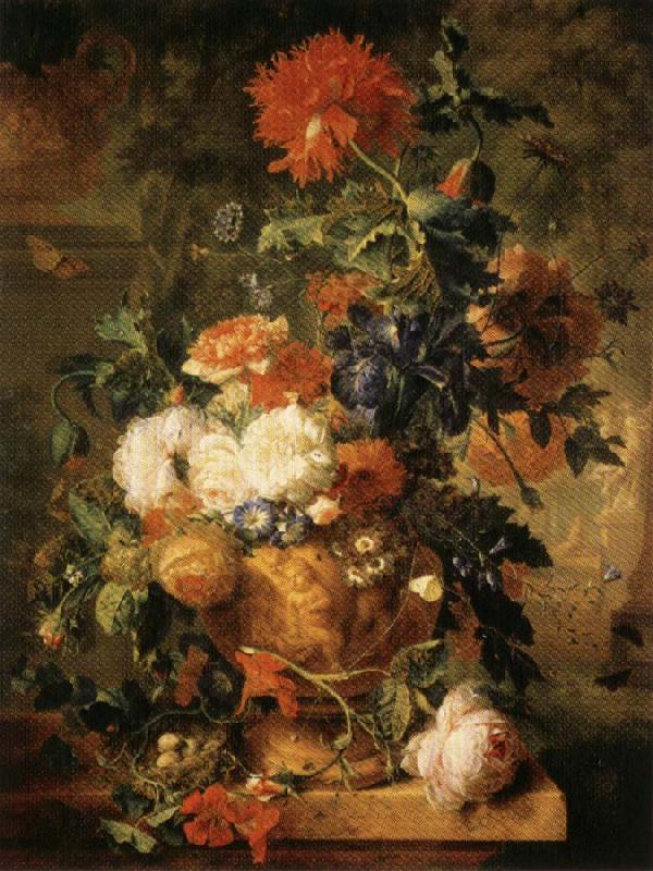 HUYSUM, Jan van Vase of Flowers oil painting image